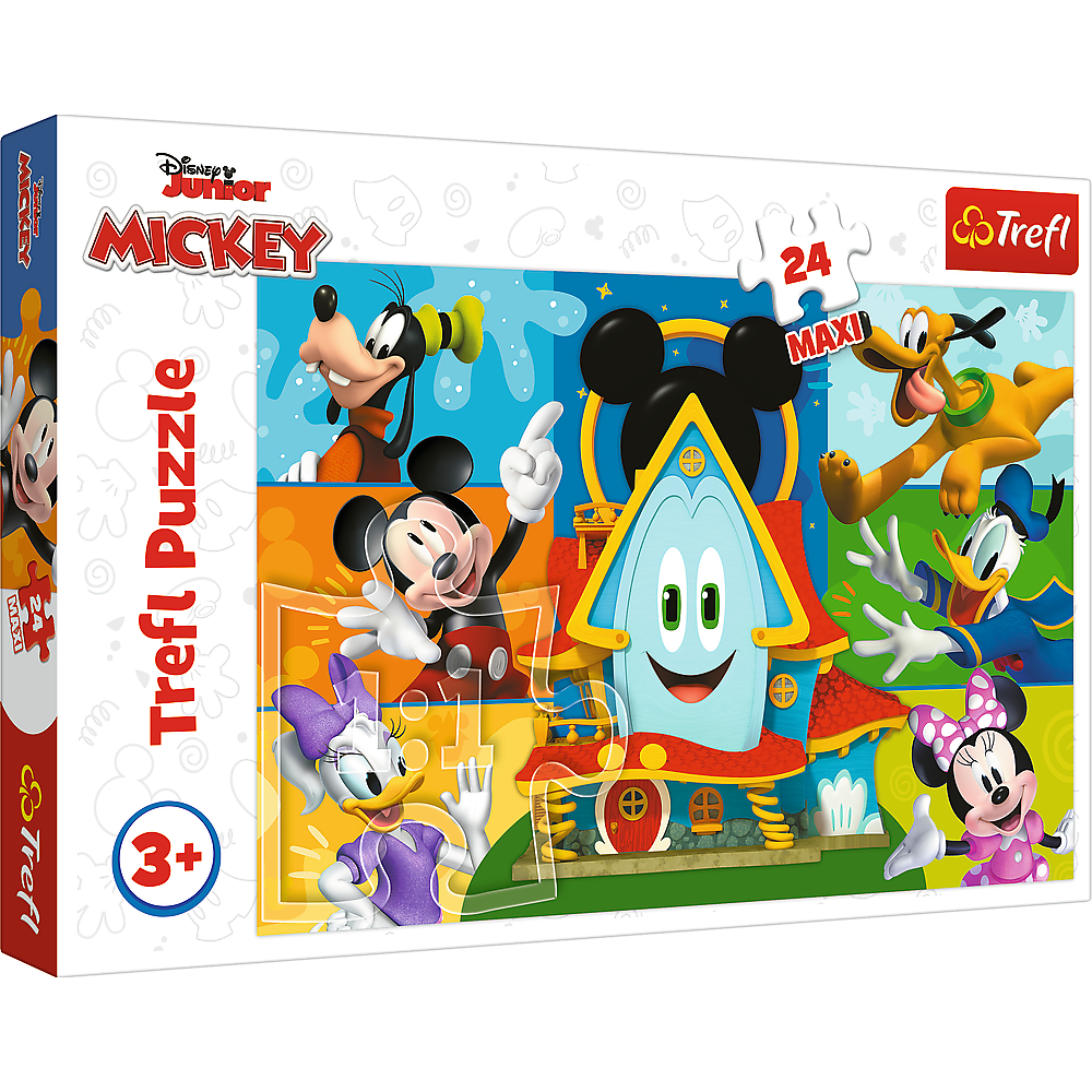 Puzzle - "24 Maxi" - Mickey Mouse and Friends Trefl 14351