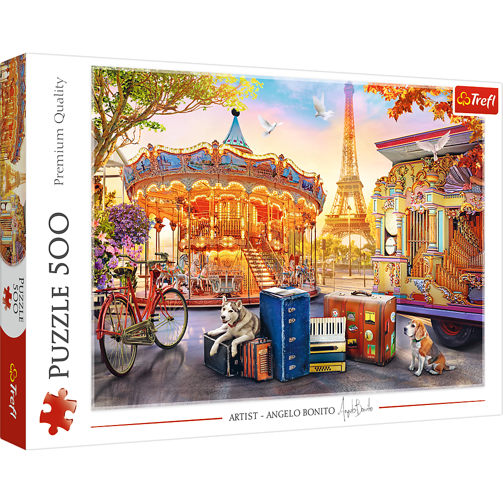 Puzzle - "500" - Holiday in Paris Trefl 37426