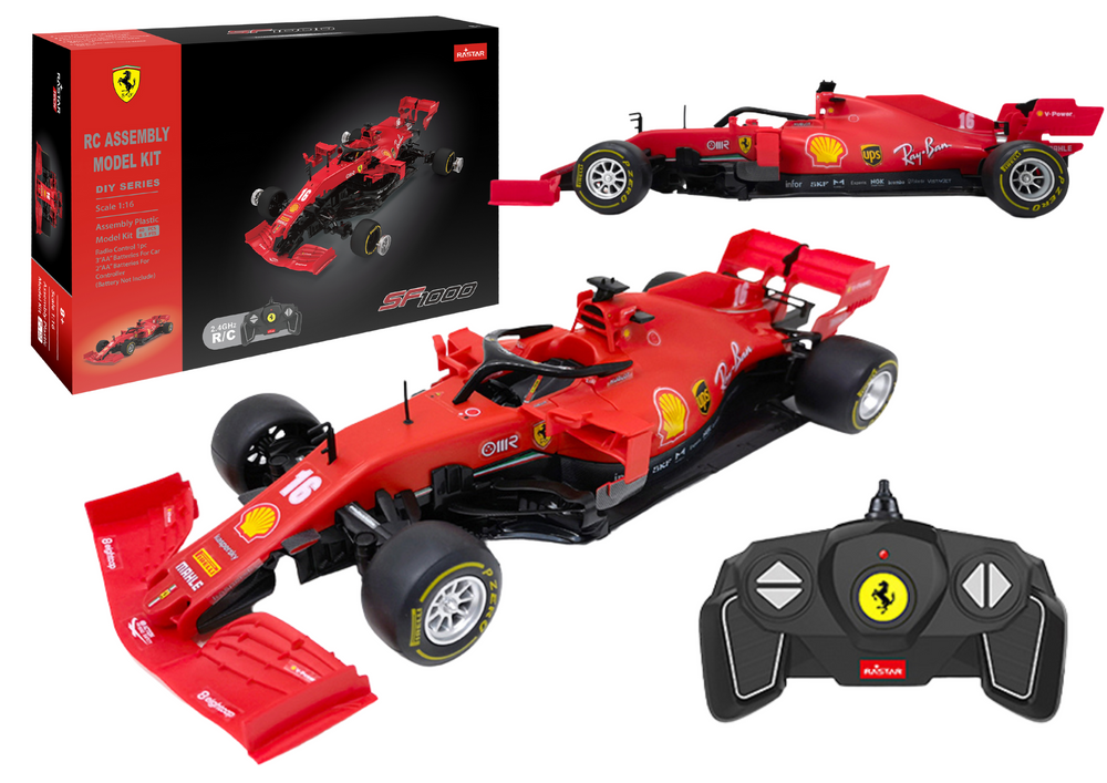 Radiovadāmā mašīna ar pulti Ferrari SF1000 Bolid Red