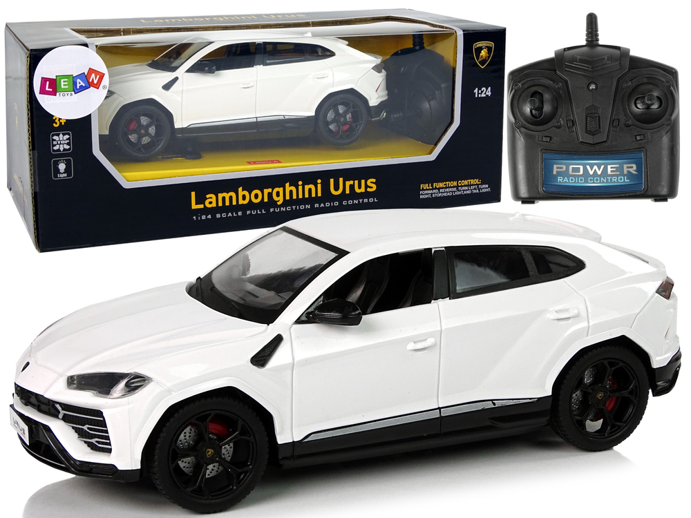 Radiovadāmā mašīna ar pulti Lamborghini Urus White