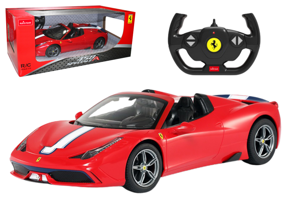 Radiovadāmā mašīna ar pulti Rastar Laferrari Aperta Cabrio Red