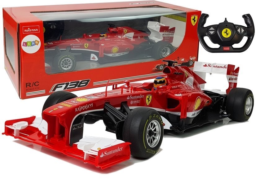 Radiovadāmā mašīna F1 Bolid Ferrari F138 Red