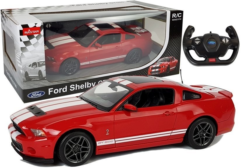 Radiovadāmā mašīna Ford Shelby Rastar 1:14 Red