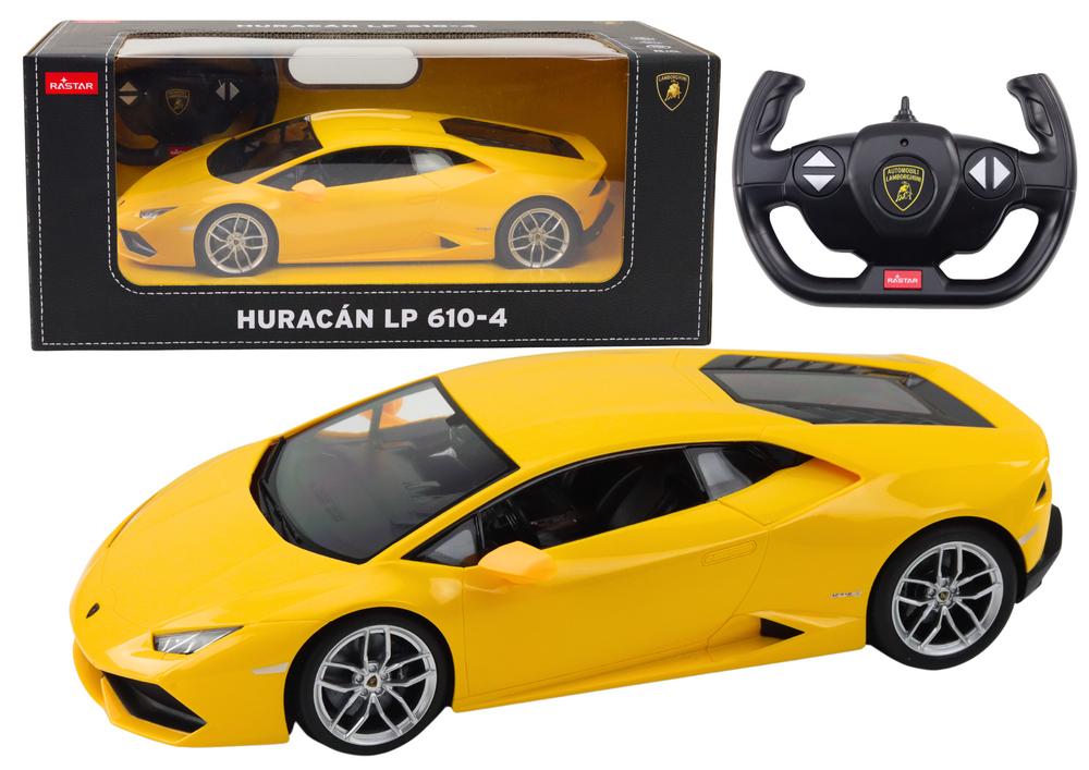 Radiovadāmā mašīna Lamborghini Huracan Yellow