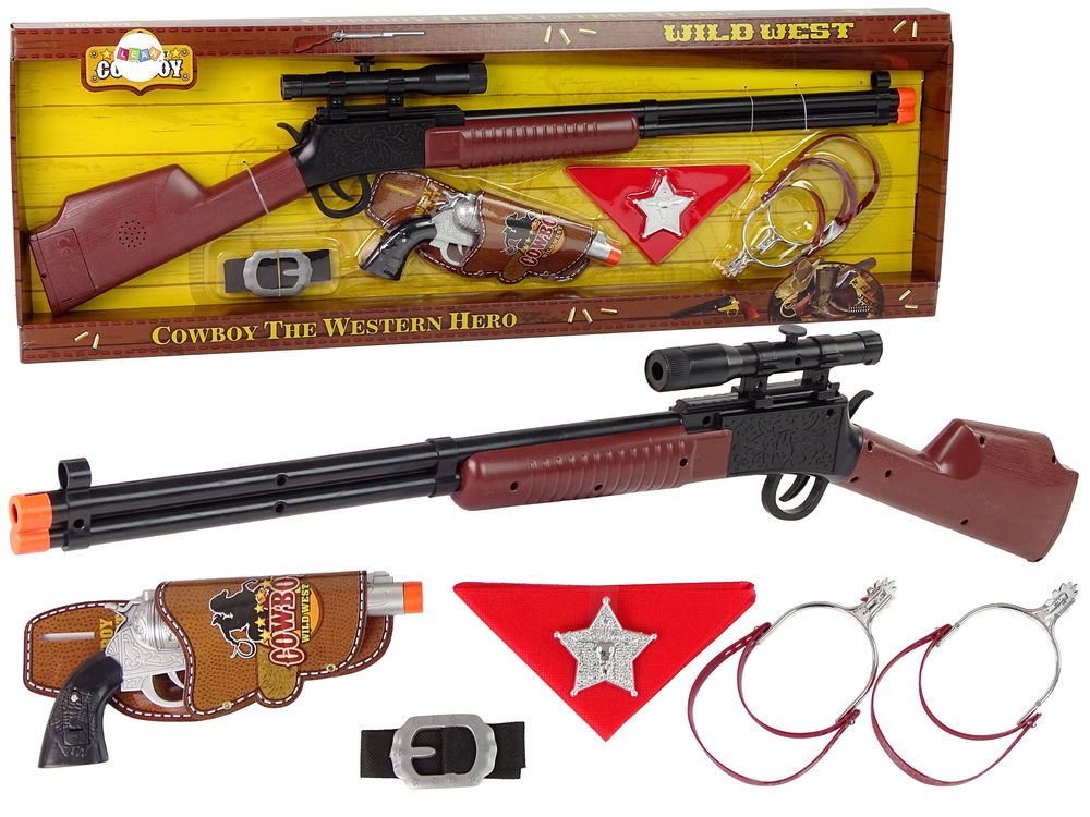 Sheriff's Cowboy Set Shotgun Revolver