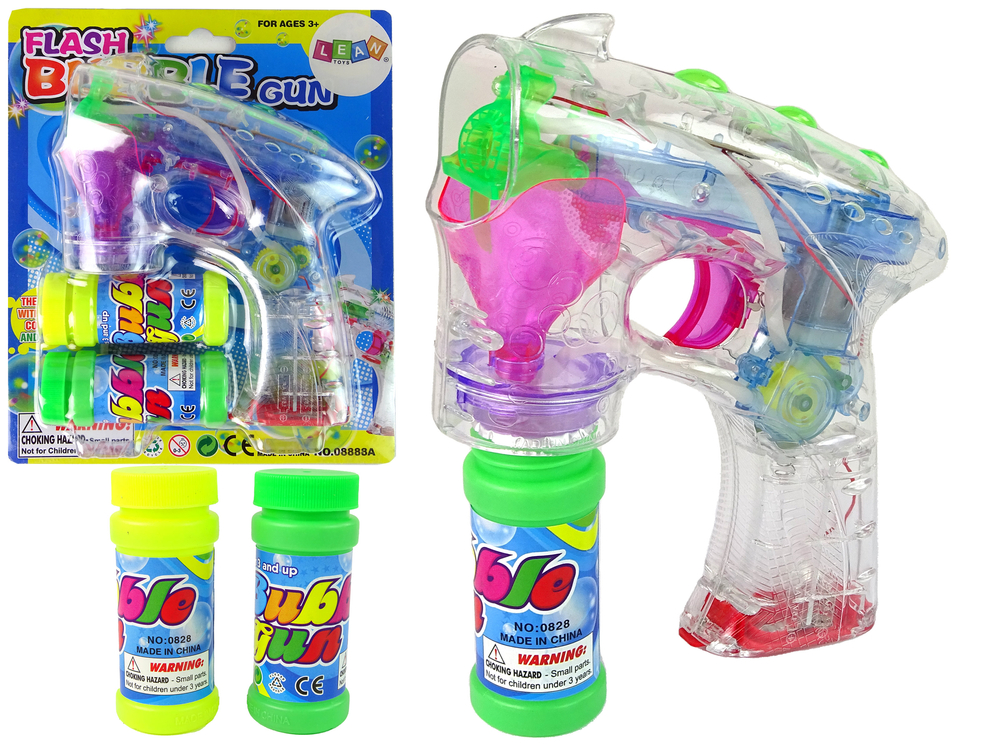 Soap Bubble Machine Colorful Gun