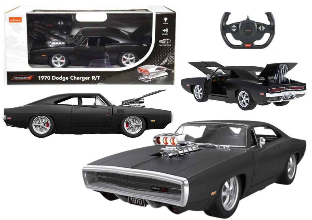 Tālvadības mašīna Dodge Charger Black