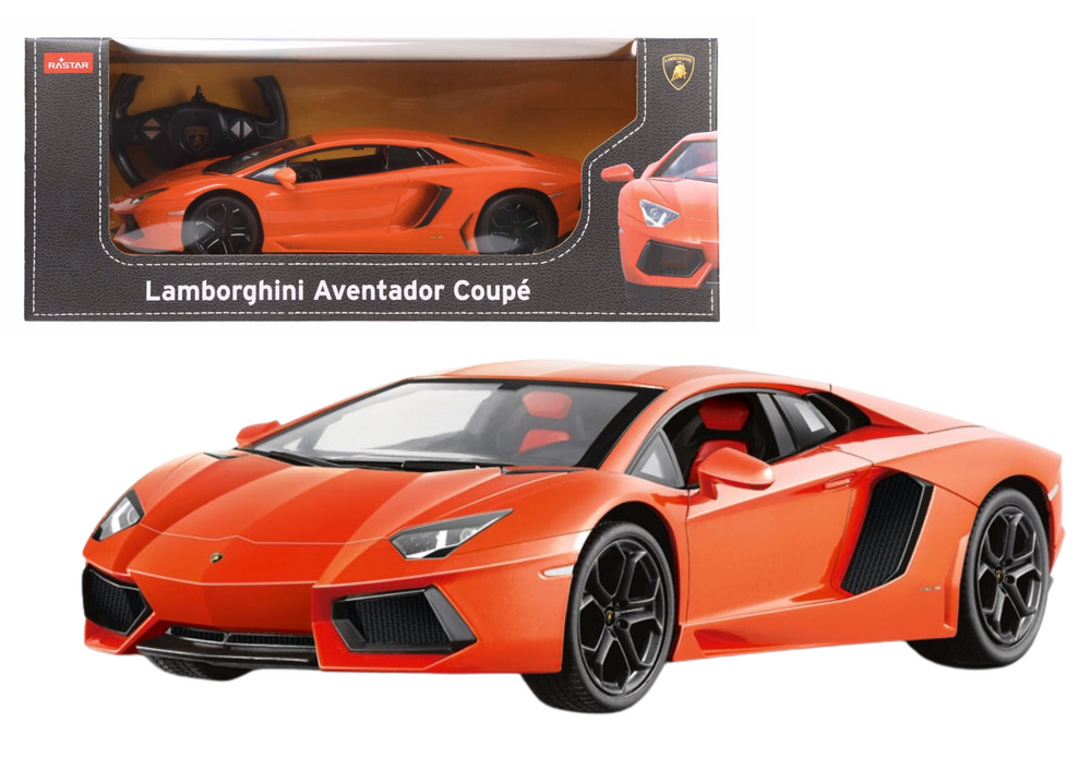 Tālvadības mašīna Lamborghini Aventador LP700 Orange