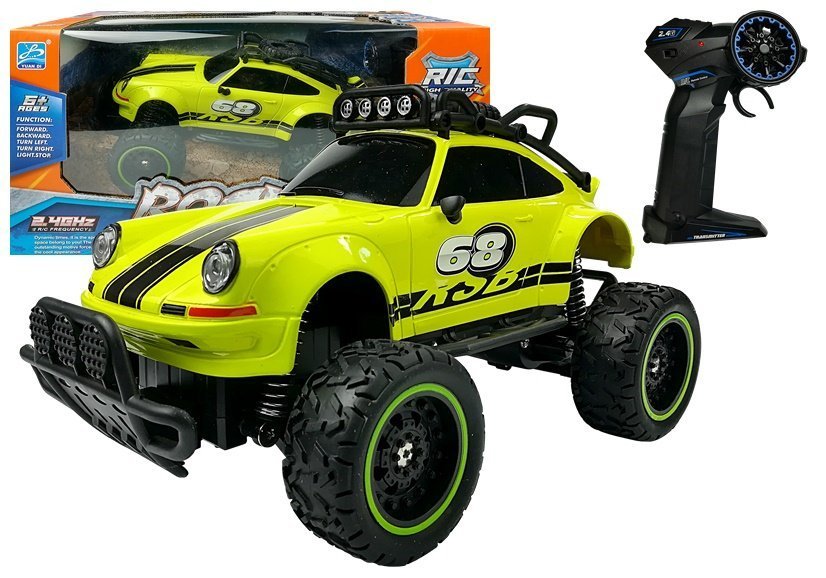 Tālvadības mašīna Off-road Beetle Green