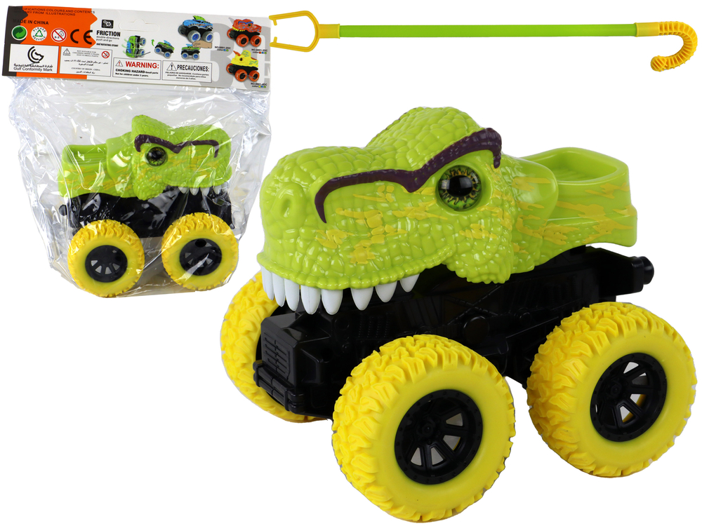 Tyrannosaurus Rex Vehicle Friction Drive Green