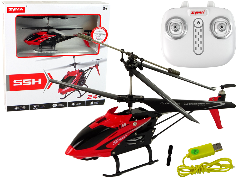 Вертолет R/C S5H SYMA Red