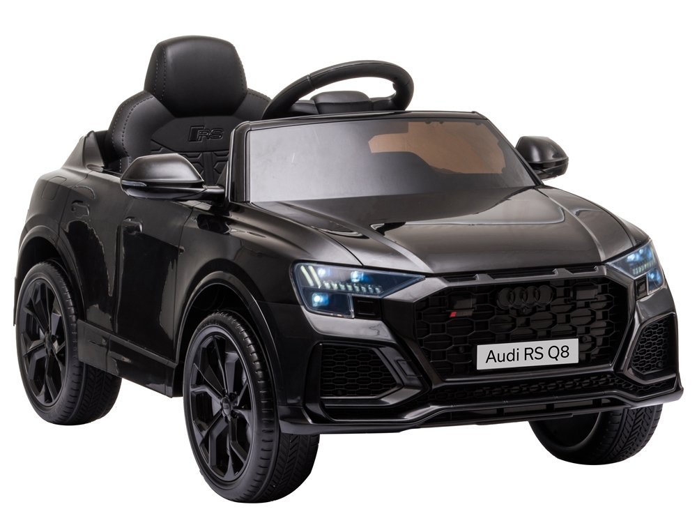 Vienvietīgs elektromobilis Audi RS Q8 Black