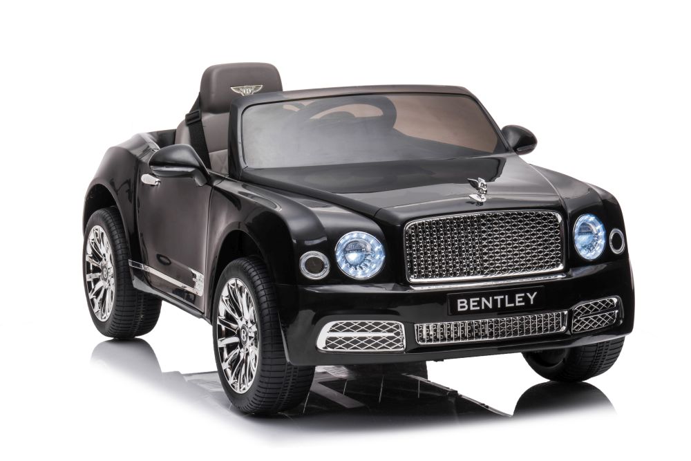 Vienvietīgs elektromobilis Bentley Mulsanne Black