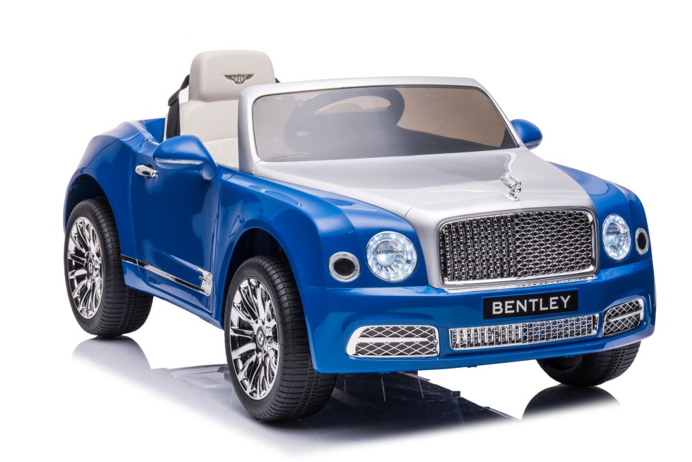 Vienvietīgs elektromobilis Bentley Mulsanne Blue