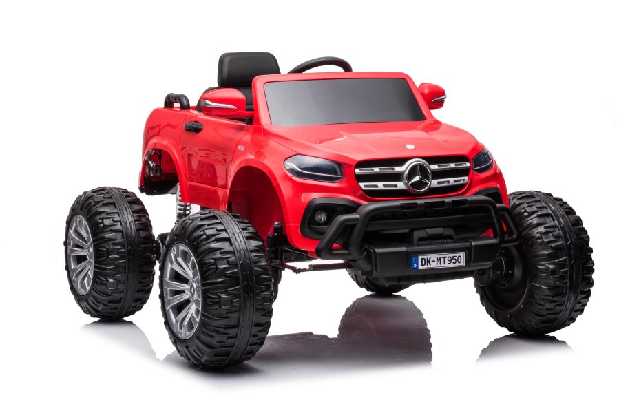 Vienvietīgs elektromobilis Mercedes DK-MT950 4x4 Red