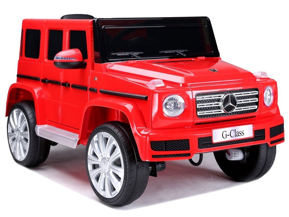 Vienvietīgs elektromobilis Mercedes G500 Red