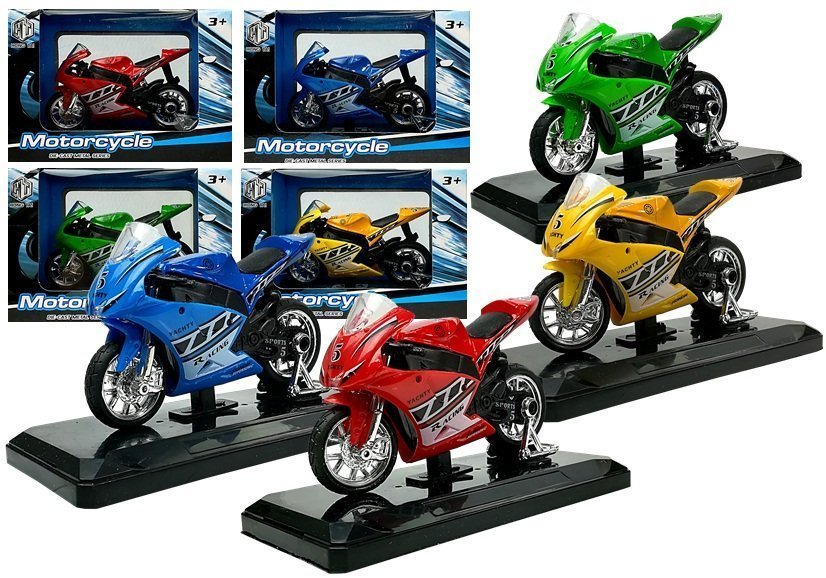 Sports Motorcycle with Sounds 1:18 4 Colors