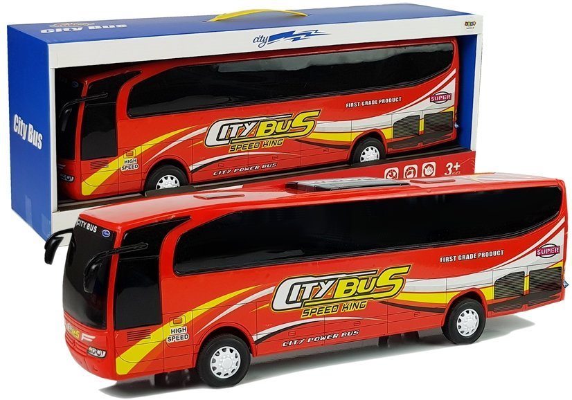 City Bus Red Model 54cm