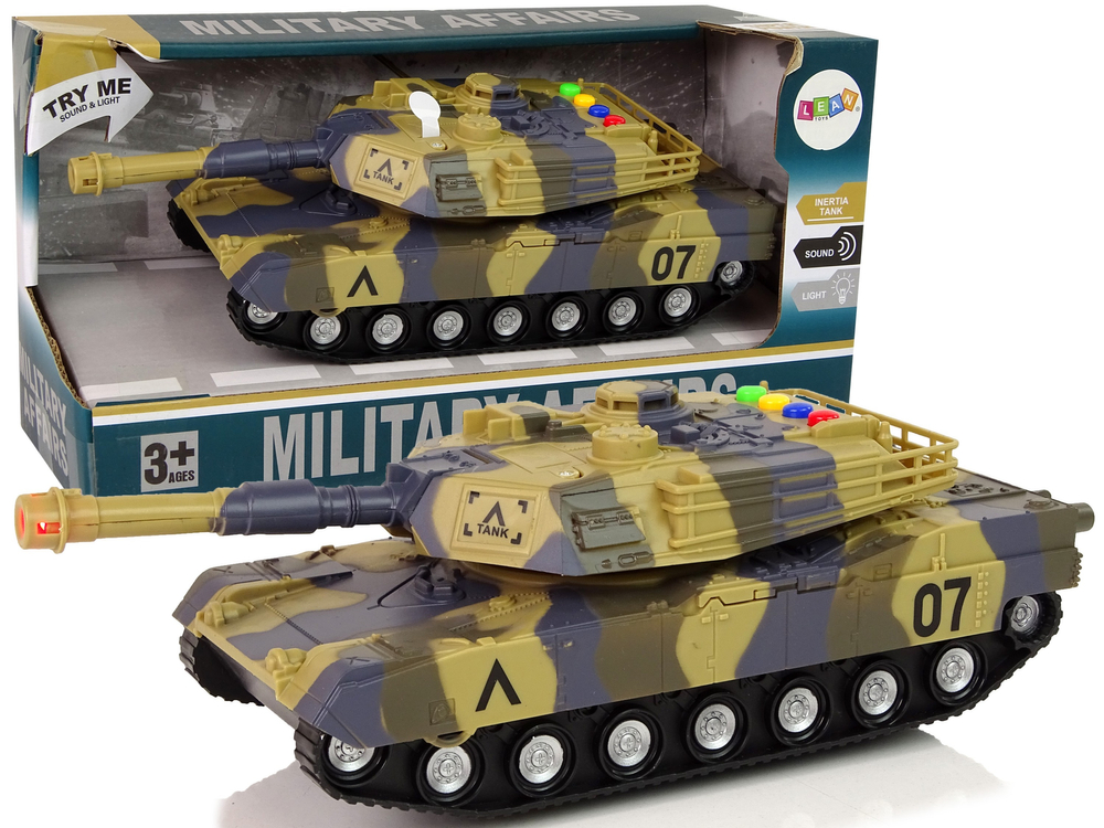 Military Tank 1:16 Moro Brown Sound of Arrows