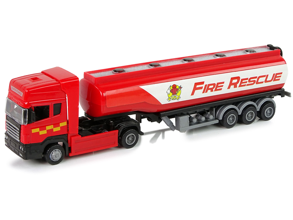 Red Fire Brigade Tank Truck 30 cm Long