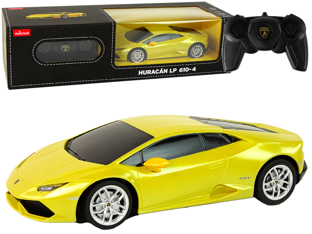 Auto R/C Lamborghini Huracan 1:24 Rastar Yellow