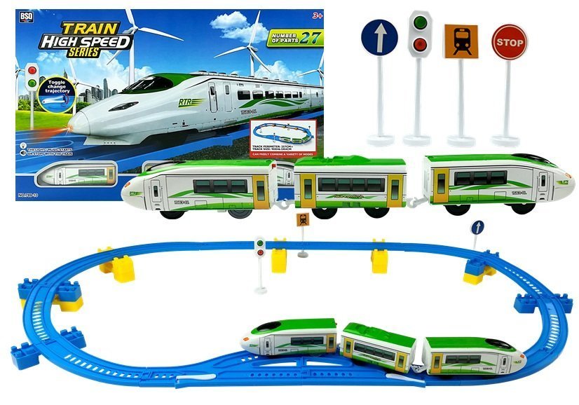 Set Train 257cm 27 parts battery