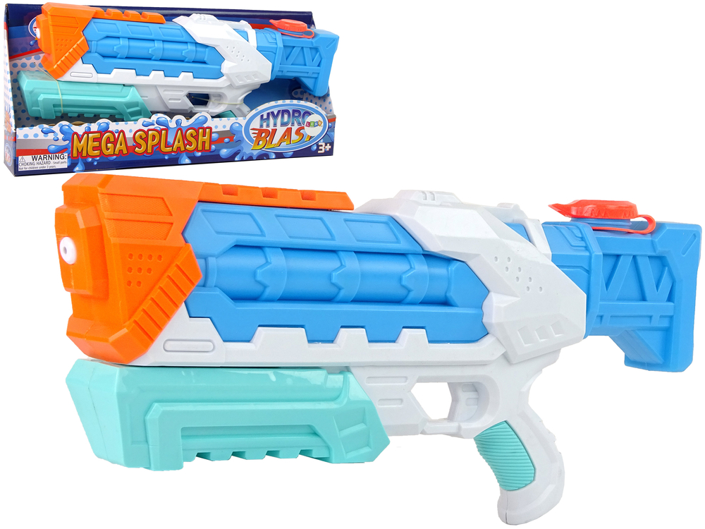 Water Gun 820ml Blue and White