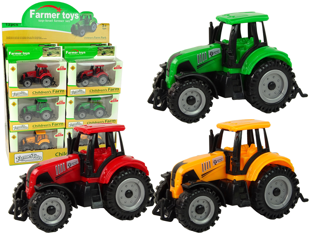 Farm Vehicle Tractor Farm Big Wheels 3 Colors