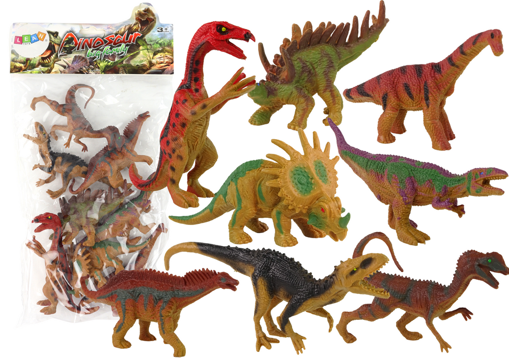 Dinosaurs Park Animals Figure Set 8 pcs.