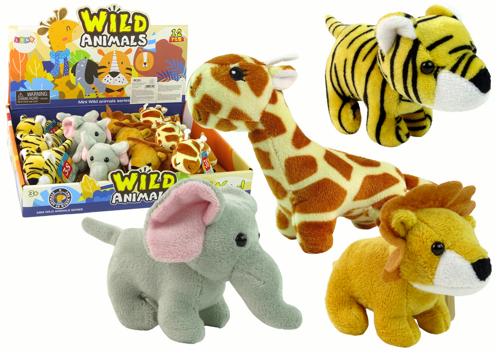 Mini Plush Animal 4 Models