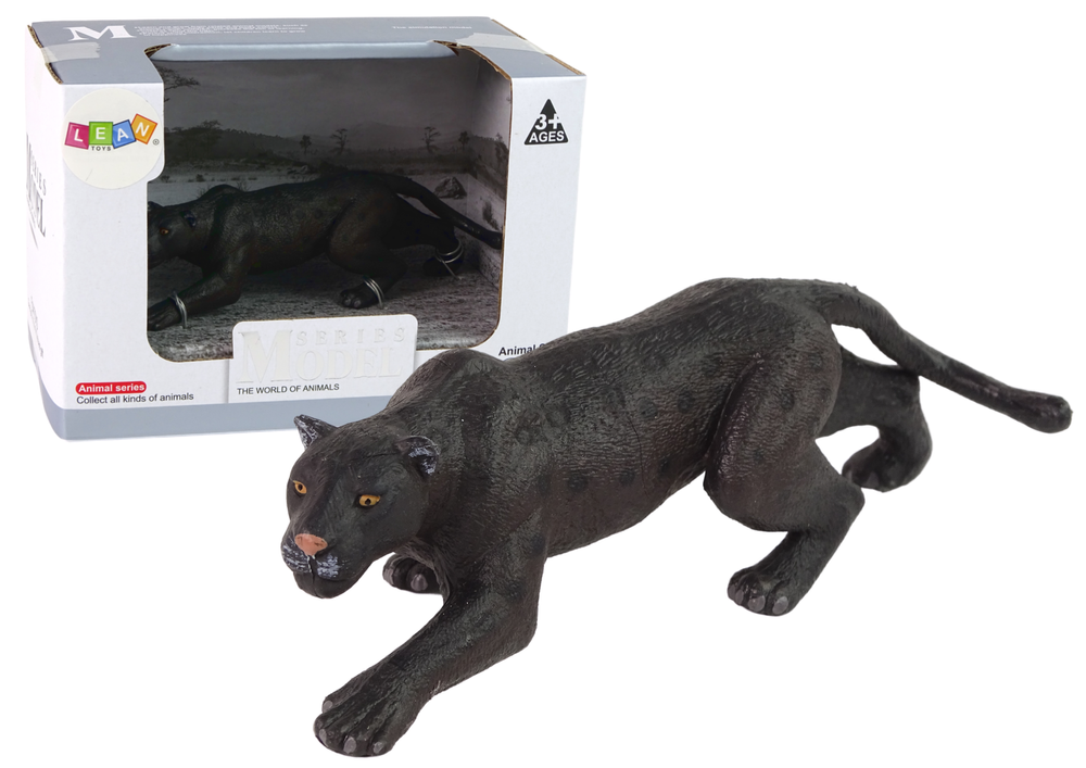 Black Panther Animal Figurine Set