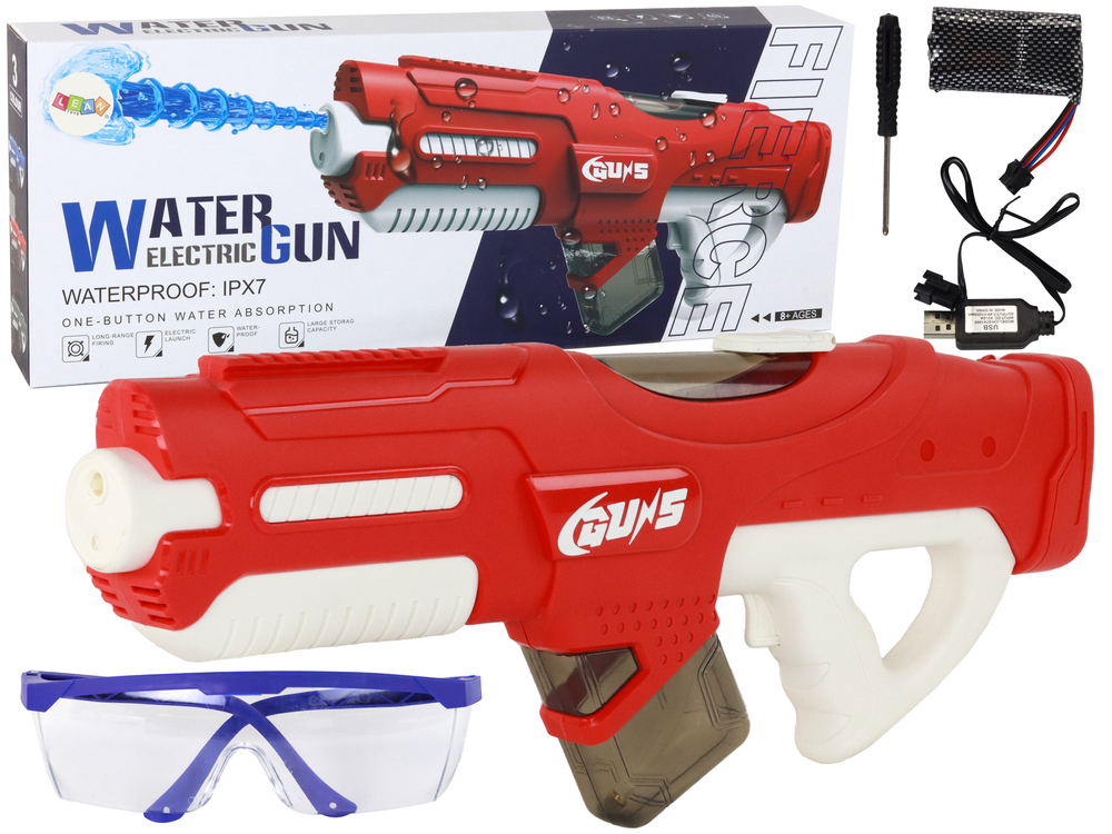 Large Red Water Gun 750ml Glasses