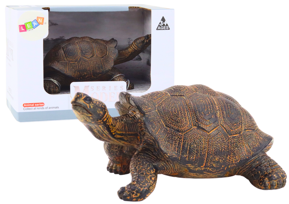 Collectible Figurine Turtle Reptile Terrestrial Black A