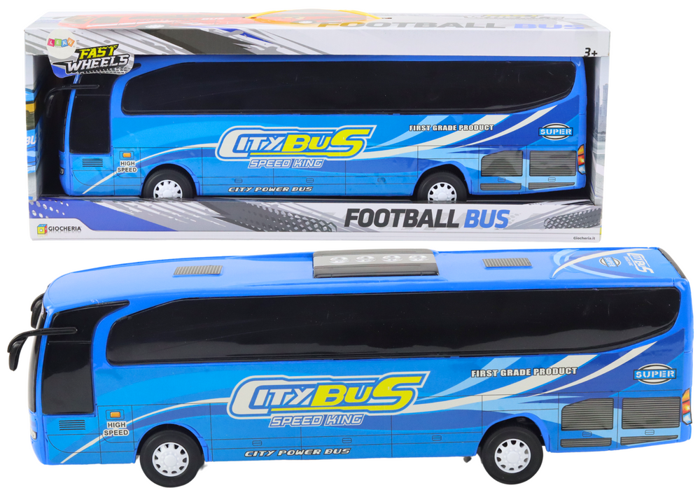 City Bus Blue Model 54cm