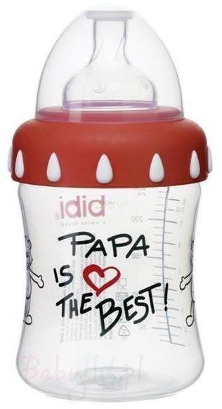 Bibi Butelka Antykolkowa Classic  Papa Is The Best 150 ml