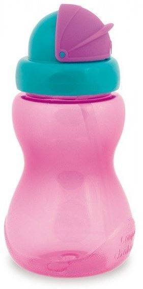 Canpol Babies Bidon Sportowy Ze Składaną Rurką (Mały) 270ml 56/109_pin Pink