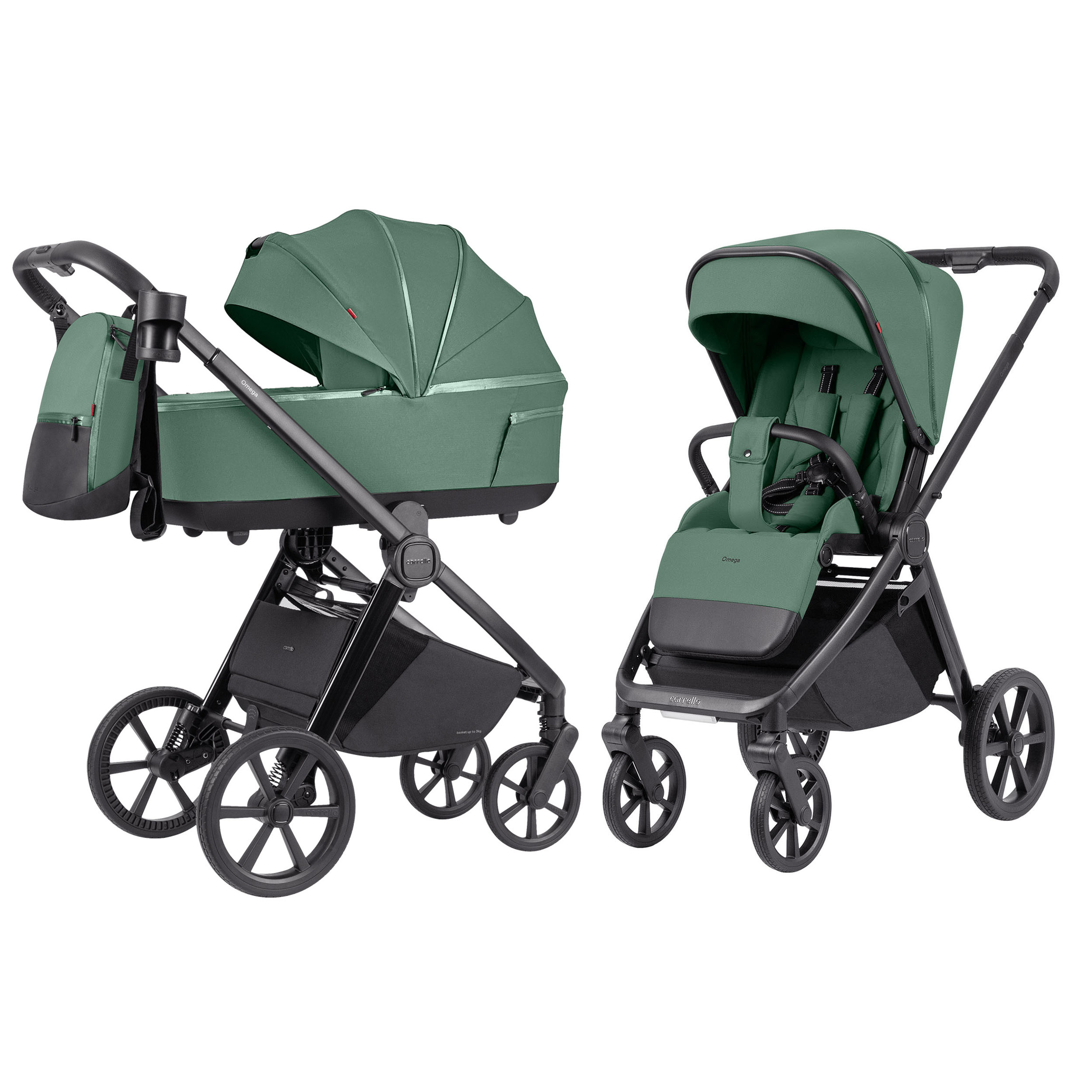 CARRELLO Omega CRL-6530/1 2025 Nova Green Bērnu rati 2in1
