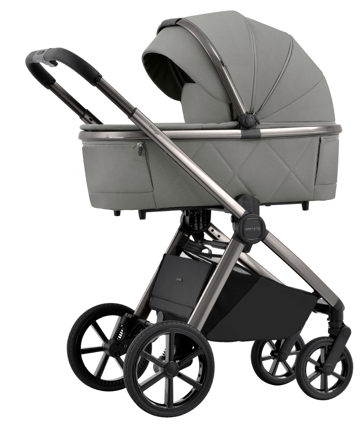 CARRELLO Omega CRL-6530/1 2025 Superb Grey Bērnu rati 2in1