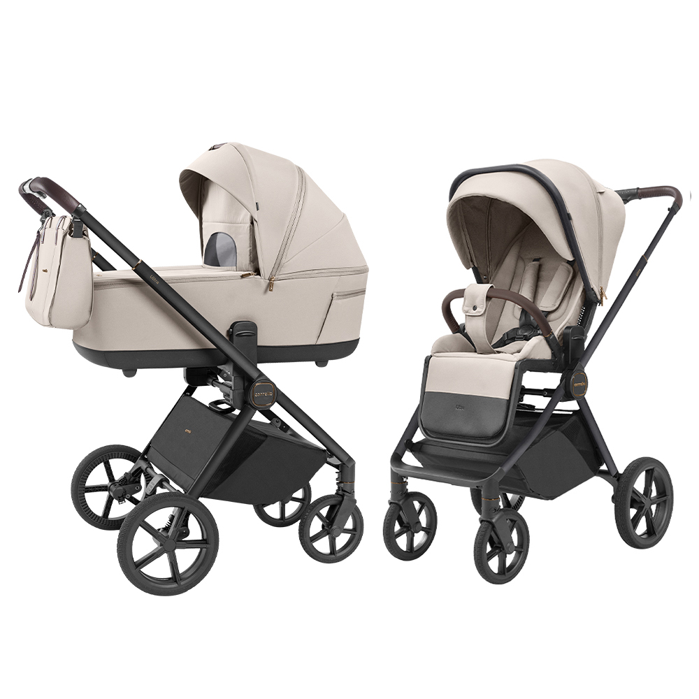 CARRELLO Ultra CRL-6527 Ice Grey Bērnu rati 2in1