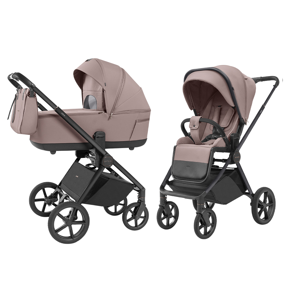 CARRELLO Ultra CRL-6527 Warm Beige Bērnu rati 2in1
