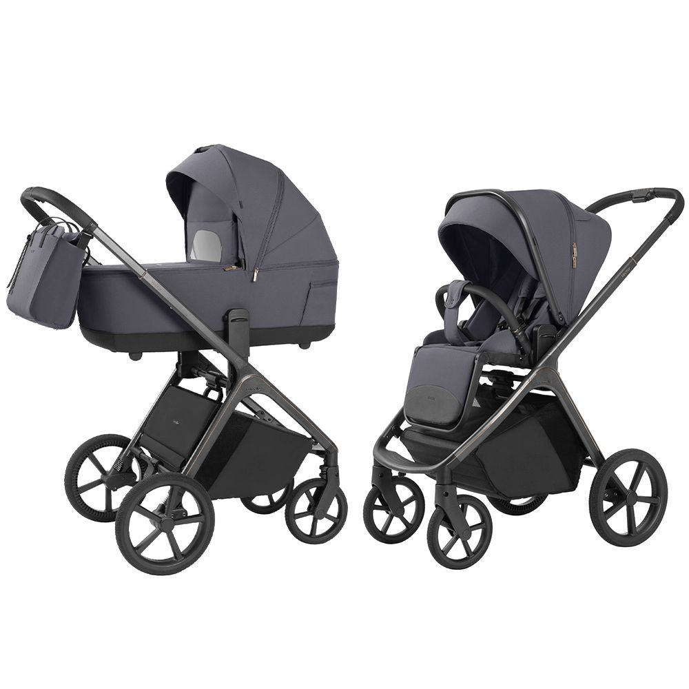 Carrello Vector CRL-6551 Ultimate Grey Bērnu rati 2in1