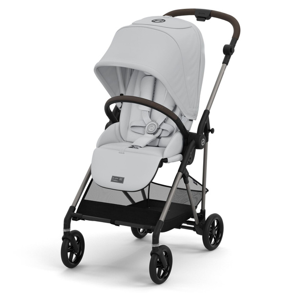 Cybex Melio 2024 Fog Grey Pastaigu rati