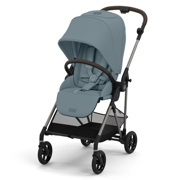 Cybex Melio Stormy Blue Pastaigu Ratiņi