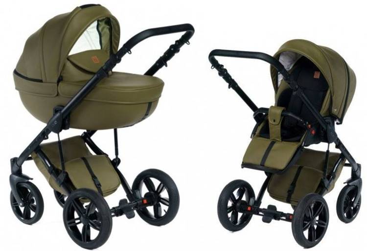 Dada Prams Max 500 Olive Bērnu rati 2in1