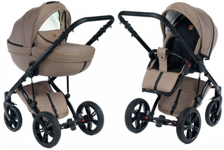 Dada Prams Max 500 Natural Beige Bērnu rati 2in1