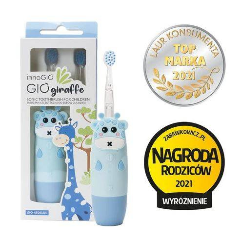 Innogio Giogiraffe Soniczna Szczoteczka Dla Dzieci Niebieska