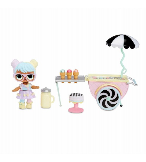 L.O.L. Lelle 8 cm Surprise Furniture Ice Cream Pop Bon + 10 pārsteigumi 564911