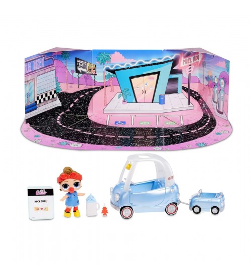 L.O.L. Lelle 8 cm Surprise Furniture Road Trip with Can Do Baby + 10 pārsteigumi 564928