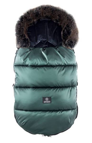 Makaszka Śpiworek Premium Do Wózka 12-36m Glamour Green