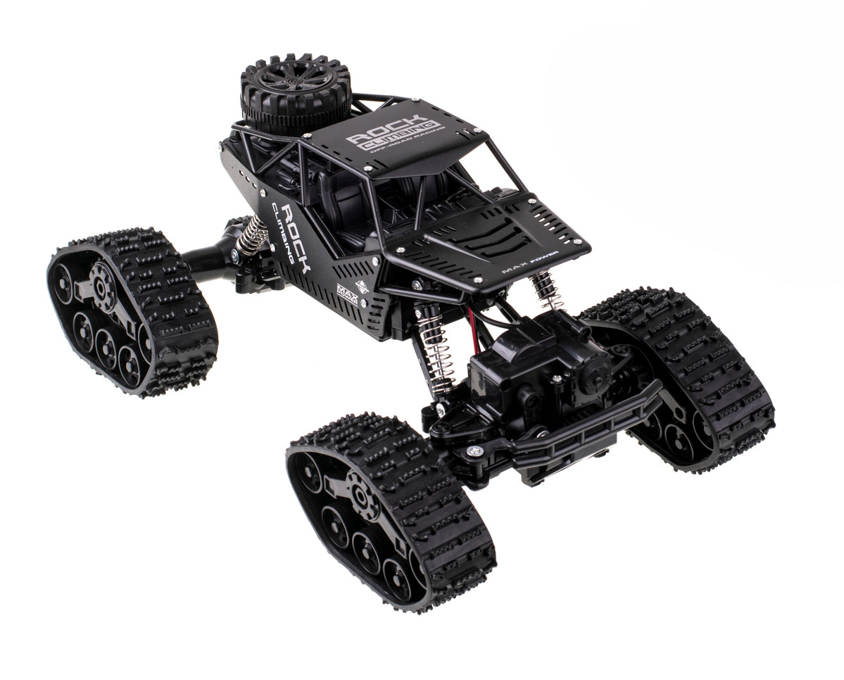 RC Rock Crawler 4x4 LHC012 auto 2in1 melns